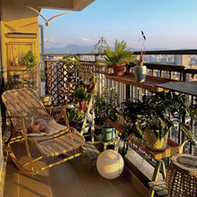 Rattan Rocking, Wide Armrests Anti Tip Design for Garden Porch Balcony Leisure Use(B,152 * 80 * 63cm)