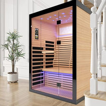 Heawarm 2-Person Far Infrared Sauna, Canadian Hemlock