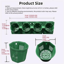 FDGFRGG Set of 16 Vertical Wall Planters, Indoor Stackable Wall-Mounted Flowerpots, Outdoor Hanging Plastic Pots for Living Wall, Garden, Vegetable(Small(16PCS))