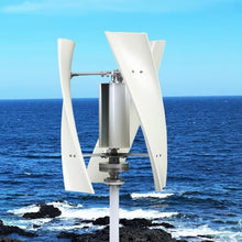 HENGJINGTR 48v, 12000W Wind Turbine Generator, 12V-220V Portable Vertical Wind Power Turbine Generator Kit with Charge Controller(Low Noise)
