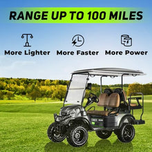 Cxeny 51.2V 150Ah LiFePO4 Golf Cart Battery with 18A Charger & Mobile App