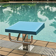 Heavy Duty Pool Diving Board, Swimming Competition Diving Equipment, 304 Stainless Steel Non-Slip Surface, 550 Lbs Weight, Indoor Outdoor Pool Diving Board,Blue