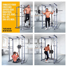 Gymnastics Power Gym Machine with LAT Pulldown & Pull Up Bar Mate Dark Gray