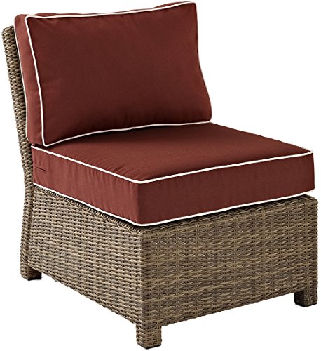 Crosley Furniture Bradenton Armless Sectional Chair