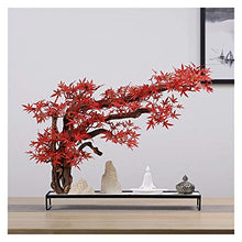 Simulation Maple Leaf Bonsai Ornaments Living Room Office Porch Aisle Potted Micro Landscape Ornaments House Plant (Color : H) (C)