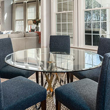 Custom Tempered Glass Cut to Size - 1/4" Thick Bevel Edge Round Table Top, Patio Table or Clock Glass Replacement by Fab Glass & Mirror