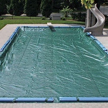 Doheny’s Commercial-Grade Solid 12 Year Winter Pool Cover for Inground Pools – 24' x 44' – Includes Heavy-Duty Water Bag Loops Every 4 Ft to Prevent Water Bag Roll Away
