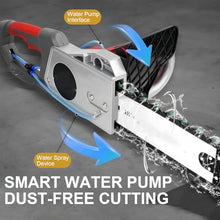 XygZythror Handheld Electric Chainsaw Wall Cutter, Heavy Duty Electric Diamond Concrete Chain Saw, Ideal for Concrete, Steel Bars, Marble, and More