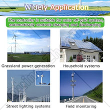 Wind Turbine Solar Hybrid Mppt Boost Regulator,Wind Solar Hybrid Charge Controller,Operating Ambient Temperature -20℃~50℃,for Horizontal/Vertical Axis Winds Turbines 6000W