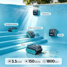 S10 UBoter Cordless Robotic Pool Cleaner with Smart Auto Shallow Parking