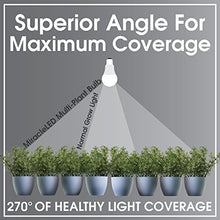 Miracle LED Almost Free Energy Greenhouse in a Box Grow Light Kit for Indoor Plants - Includes 150W Replacement Full Spectrum Bulbs & 4-Socket Corded Grow Light Fixture (7-Pack - 7 Strings, 28 Bulbs)