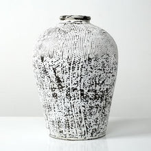 Artissance Tall Vintage Pot with White Paint Large, Off White (Size & Color Vary)