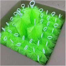 Jendfert 20 30 50 100 Pcs Fish Pond Filter Brushes,Koi Pond Filter,Easy to Use,Lightweight Fish Tank Aquarium Water Garden Pond Skimmer,12 16 20 24 31 39 Inch(100pcs,30cm/12in)