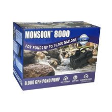 Monsoon 8000 GPH Hybrid Pond Pump 540 Watts 200 ft Cord