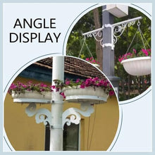 Outdoor Elevated Planters, Decorative Outdoor Planters And Trellises, Hanging Planters, Decorative Streetlight Poles For Landscaping, Ideal For Decorating Streetlight Poles In Parks, Plazas(325x310mm)