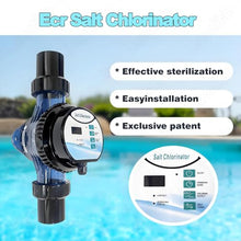 Residential Saltwater Chlorinator System,Dc24v Automatic Electronic Chlorine Generator with Integrated Controller,Water Flow Safety Monitoring,for up to 8000 Gallon Swimming Pools 4g/h