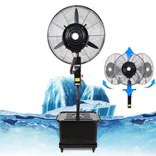 CUTPOIY Portable Oscillating Misting Fan with 42L Tank, 3 Speeds for Patio Cooling, 30in, Adjustable-650mm (26in)