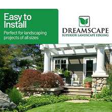 Dreamscape YardEdge Aluminum Landscape Edging - 8 Strips, 6ft Each (48ft Total), Black Duraflex Paint - Professional Quality Landscaping Border, Metal Divider for Lawn, Garden, Flowerbed