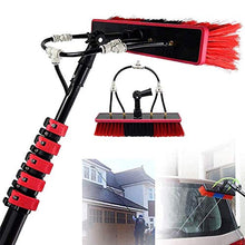 Cleaning Brush Water Supply Pole Kit, Window and Solar Cleaning Pole, Telescopic Brush/Brush for Window and Solar Panel Cleaning ()