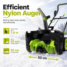 Cordless Snow Blower, Brushless Snow Shovel