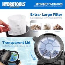 Swimline HYDROTOOLS Model 722061 Hydro-Flo Above-Ground Pool Replacement Pump, Vertical Discharge - 1.5 HP, 5,940 GPH, 115V/60Hz, Single Speed, for Sand, Cartridge & DE Filter Systems