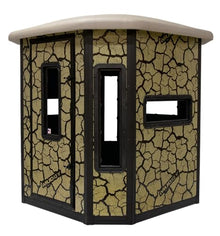 MUDDY Muddy Bull Box Blind Steel Wall Construction Cracked Mud Camo Multi