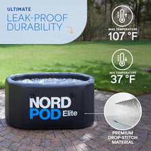 Lifepro NordPod Ice Bath Tub Portable Cold Plunge Water Therapy Pool