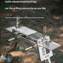 Thickened Barbecue Grill Barbecue Grill Household Stainless Steel Foldable Outdoor Portable Camping 16pcs-38