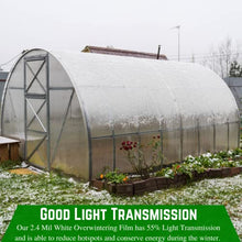 Farm Plastic Supply 2.4 Mil White Plastic Sheeting 42' x 150'