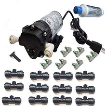 mistcooling Patio Misting System -200psi (220vac-12 Nozzles Kit - W/Out Enclosure)