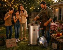 INGRILL Medium 25 lbs Vertical Stainless Steel Barrel Smoker Grill, 3-in-1 Charcoal BBQ to Smoke, Grill & Bake, Low-Smoke Design with Complete Accessory Kit for Backyard, Patio & Camping