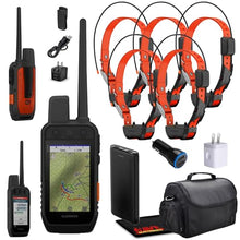 Garmin Alpha 300i Handheld Dog Tracking & Training System Bundle with 5X TT25 Collars Black