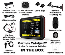 Wearable4U Garmin Catalyst Driving Performance Optimizer with Pro Earbuds and MicroSD Bundle