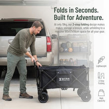 Electric Wagon, 220Lbs Capacity Folding Utility Cart for Beach
