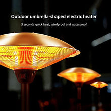 Electric Heater Patio Heater Outdoor Electric Heater Freestanding Silent Radiator Portable Indoor Outdoor Garden with Auto Off Function- Small (3000w) 58x210cm (23x82in) (58x210cm (23x82in) Small