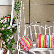 Wrought Iron Outdoor Swing, Double Balcony Hanging Chair, Hanging Basket, Garden and Indoor Rocking Chair, Wedding Decorations
