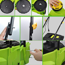 AMYYTL 12-Inch Electric Lawn Mower Corded Electric Walk-Behind Push Mower Portable Outdoor Corded Electric Lawn Mower