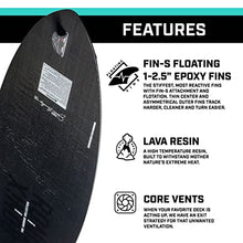Ronix Carbon Air Core 3 - Skimmer - Wakesurf Board Black 4'4