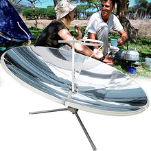 HNCXHX Concentrating Solar Cooker,Outdoor Ovens,1800w Solar Cooker Stove Kits,Foldable Solar Cooker,Camping Sun Oven Cooker Iron Bracket Solar Oven for Outdoor Backyard Patio