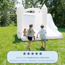 Bounceland Castle Palace Daydreamer Cloud Bounce House with Slide & Basketball Hoop Neutral
