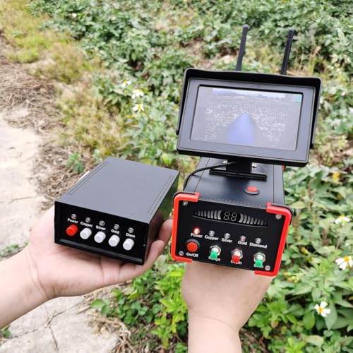 GYQSSD Professional Gold Detector with Screen, 16M Deep Long Range, 100M Range, Underground Metal Treasure Hunter - Gold Depth Search Detector,Red