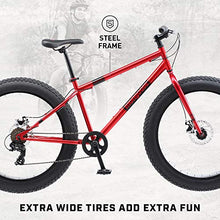 Mongoose Dolomite Fat Tire Mountain Bike Red