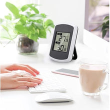 ASWRTYJO ABS Indoor Outdoor Thermometer Electronic Household Digital Display