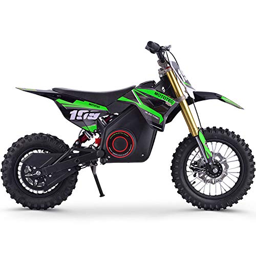 MotoTec 36v Pro Electric Dirt Bike 1000w Lithium Green