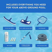 Blue Wave NB19833 Affinity 18-ft Round 52-in Deep Above Ground Swimming Pool Gray