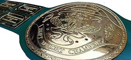 Ray's Worldwide Heavy Weight Wrestling Champion Replica Belt Adult Size Green