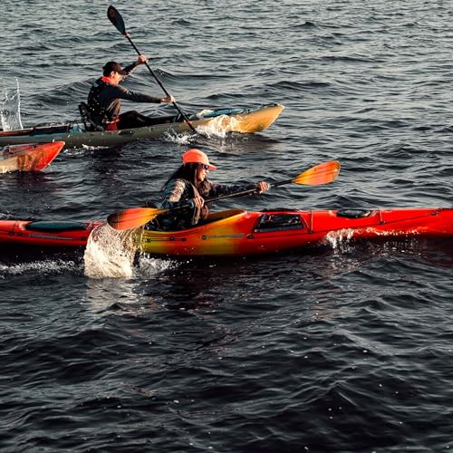 Wilderness Systems Tsunami 145 Sit Inside Touring Kayak with Rudder Purple Dawn