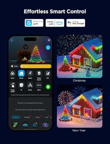 Govee Outdoor Lights Set,Holly-Jolly Christmas Bundle 1 Pack Each