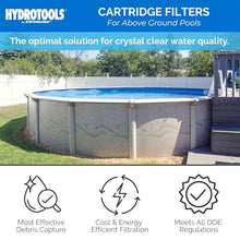SWIMLINE HYDROTOOLS Inground Pool Cartridge Filter Tank, Sure-Flo 150 Sq Ft w/ Element