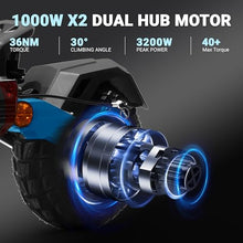Varla Eagle One V2.0 Off-Road Electric Scooter Blue
